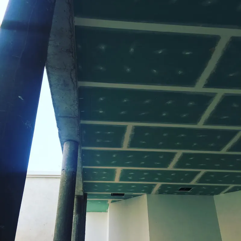Office 1102 Damac Executive Bay Tower Business Bay Dubai.  Gypsum Ceiling and Gy — detail