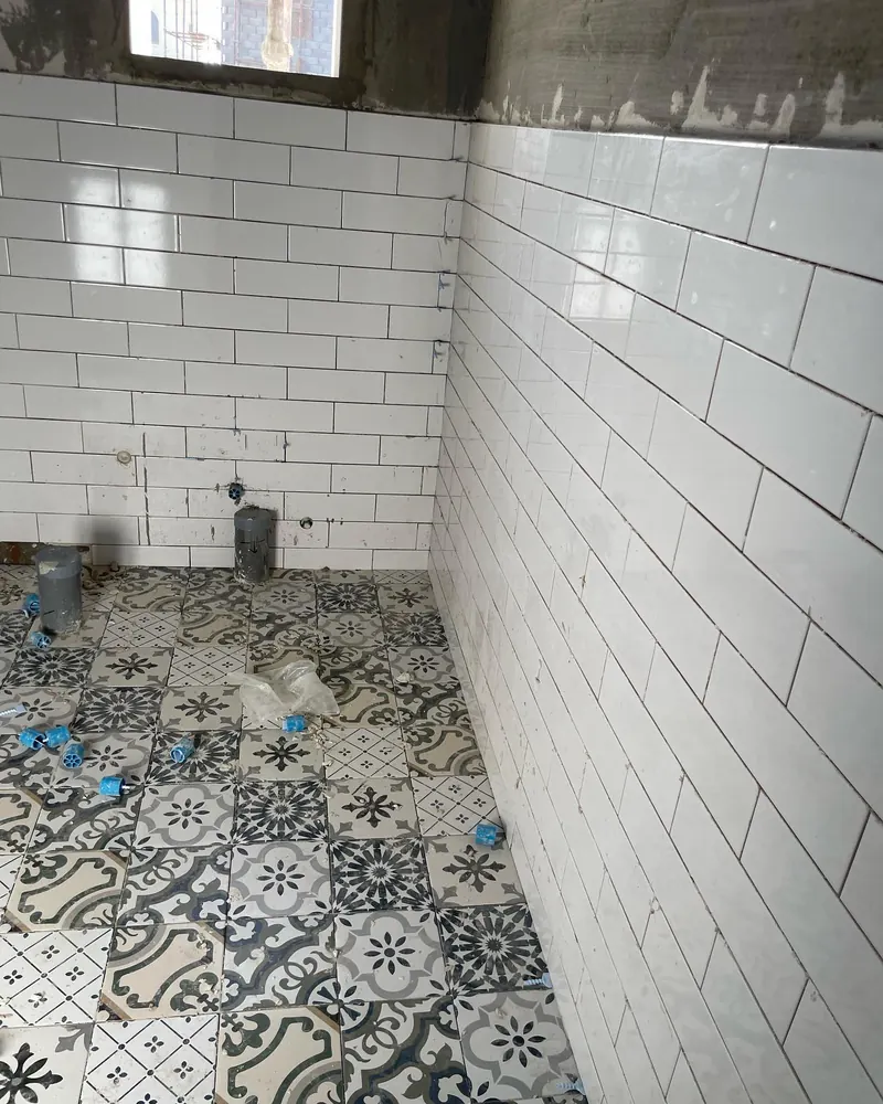 Floor tiling — Al Khawaneej — detail