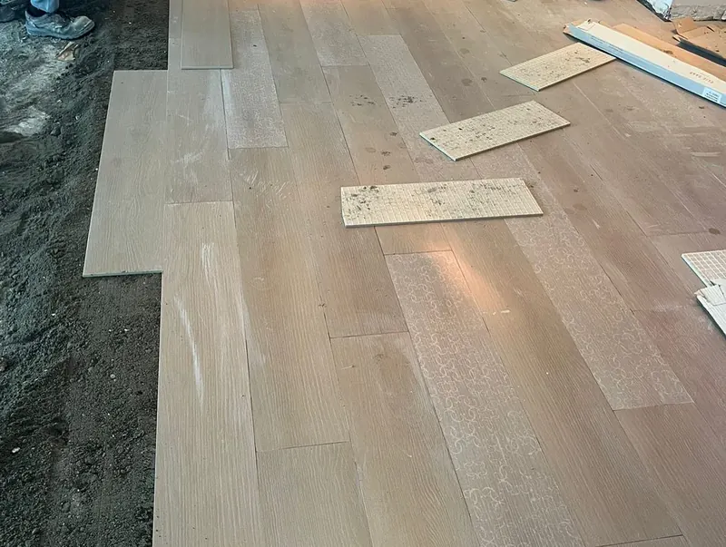 Floor tiling — Palm Jumeirah — detail
