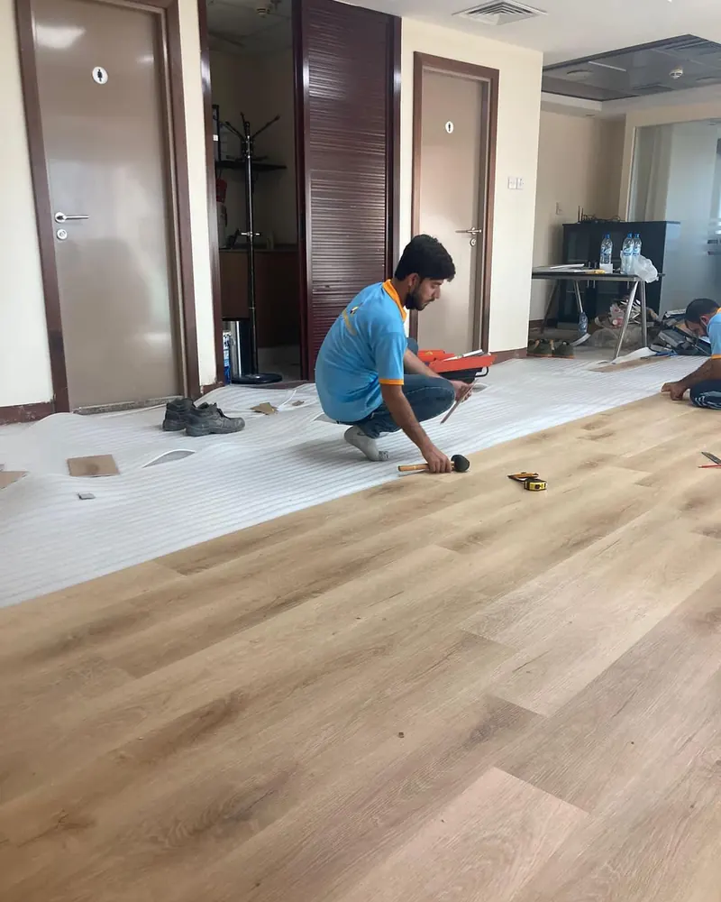 Wooden flooring — JLT — detail