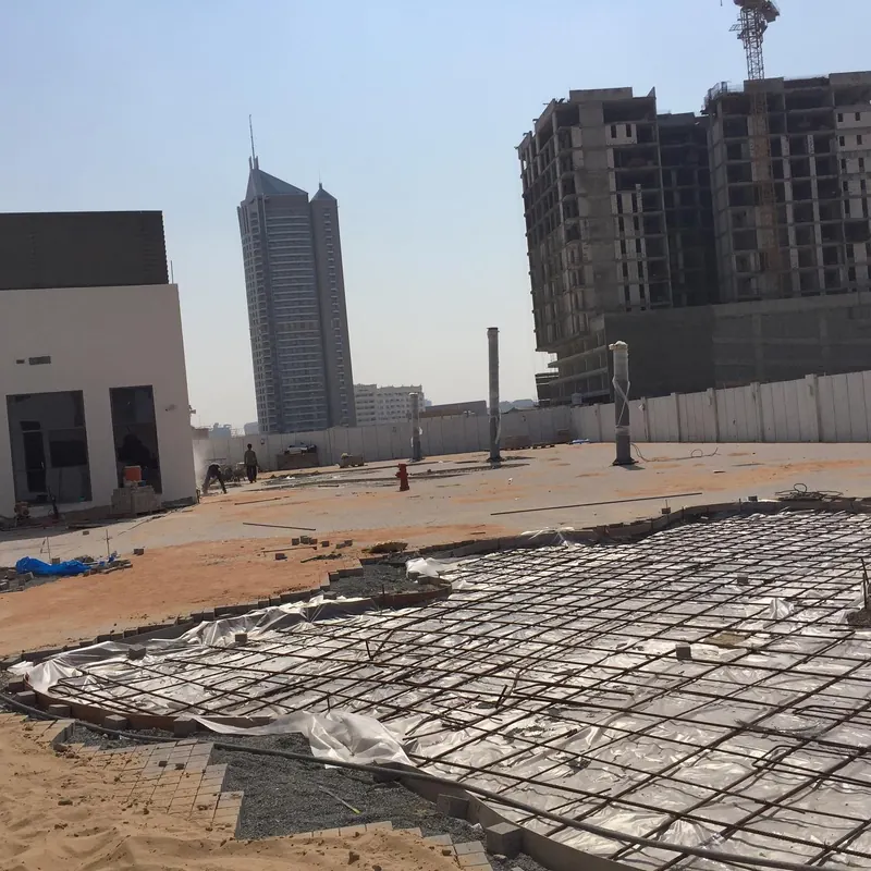 Interlock paving — Australian School, Al Barsha South — site photo 4