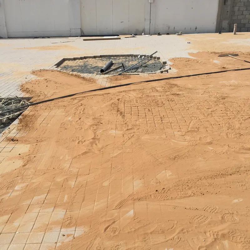 Interlock paving — Australian School, Al Barsha South — site photo 6