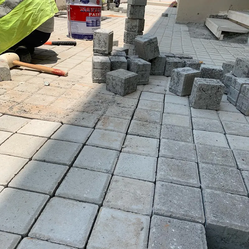 Interlock paving — Dubai Hills