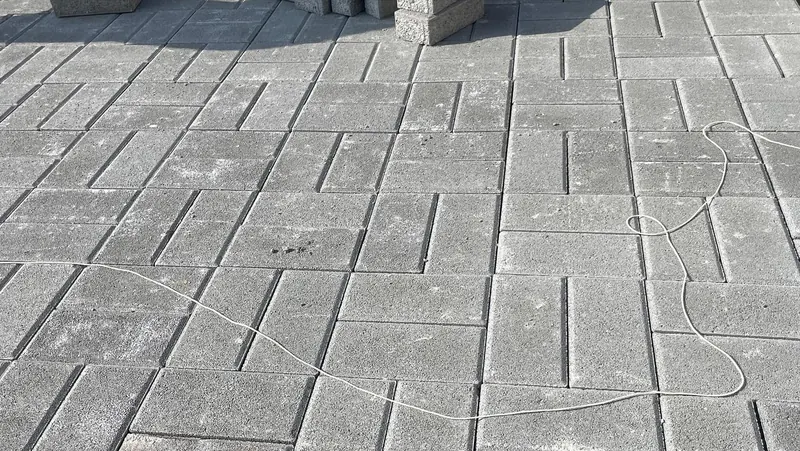Interlock paving — Al Khawaneej