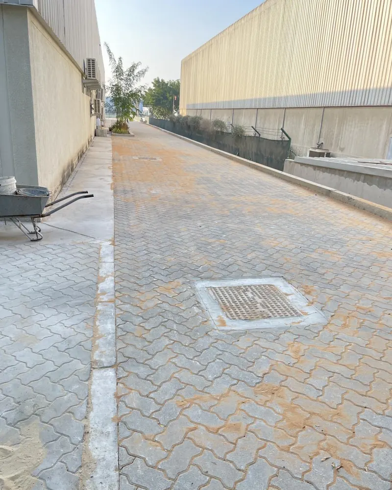 Interlock paving — Swagelok FZC, Jafza