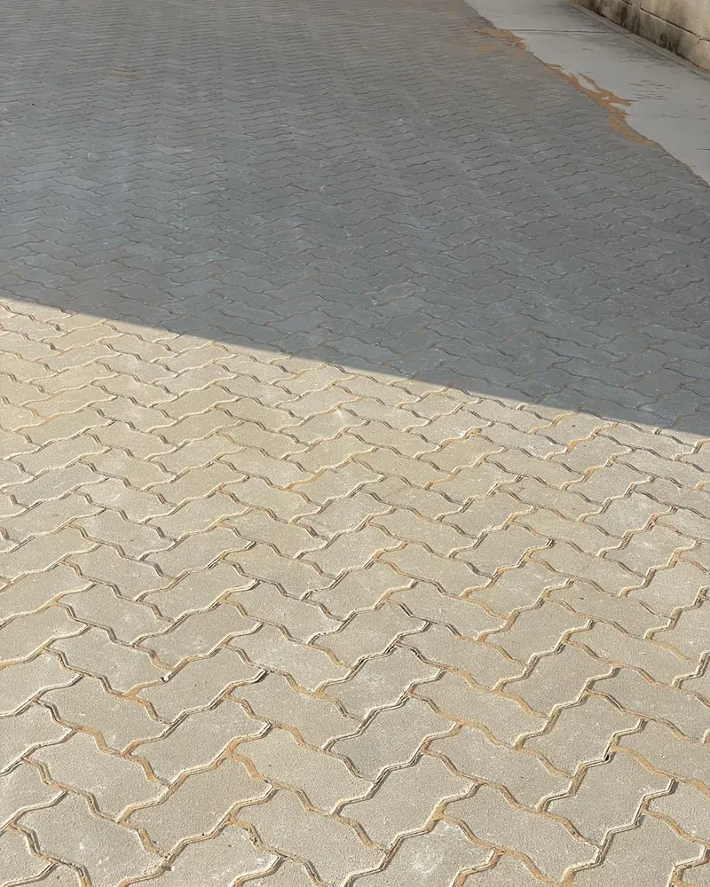 Interlock paving — Jafza — detail