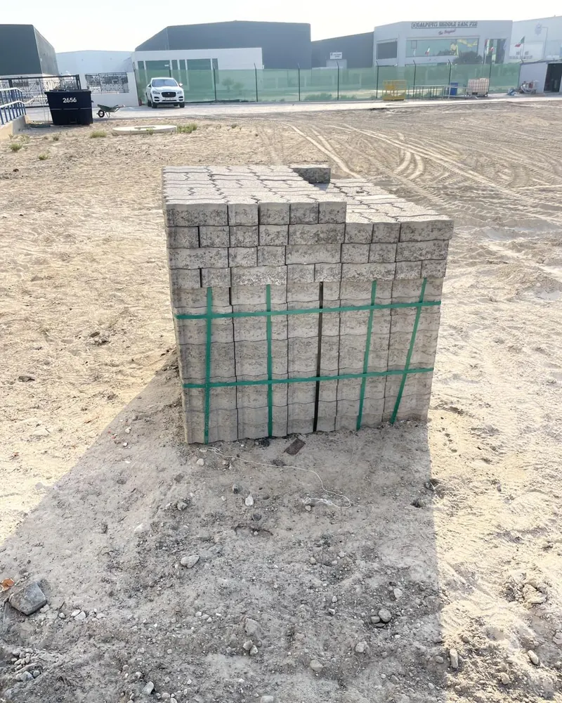 Interlock paving — Jafza — detail