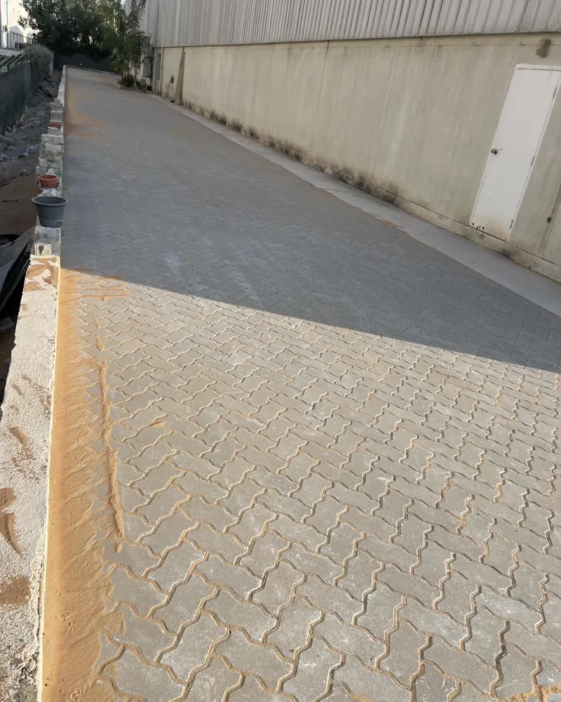Interlock paving — Swagelok FZC, Jafza — site photo 5