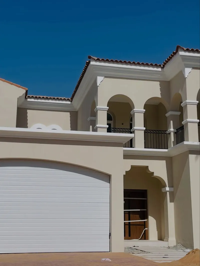 Villa exterior painting