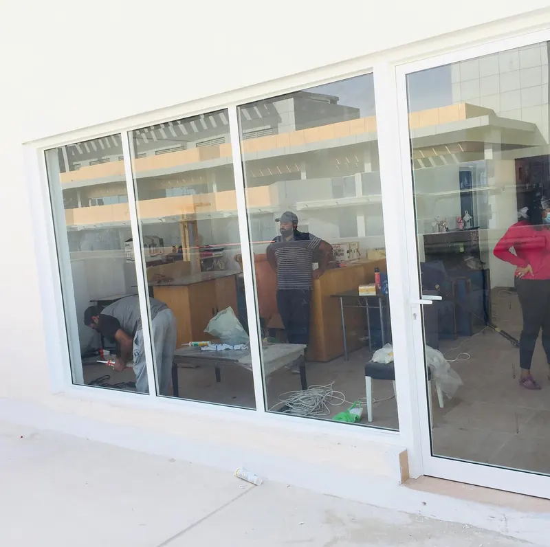 Glass doors — International City