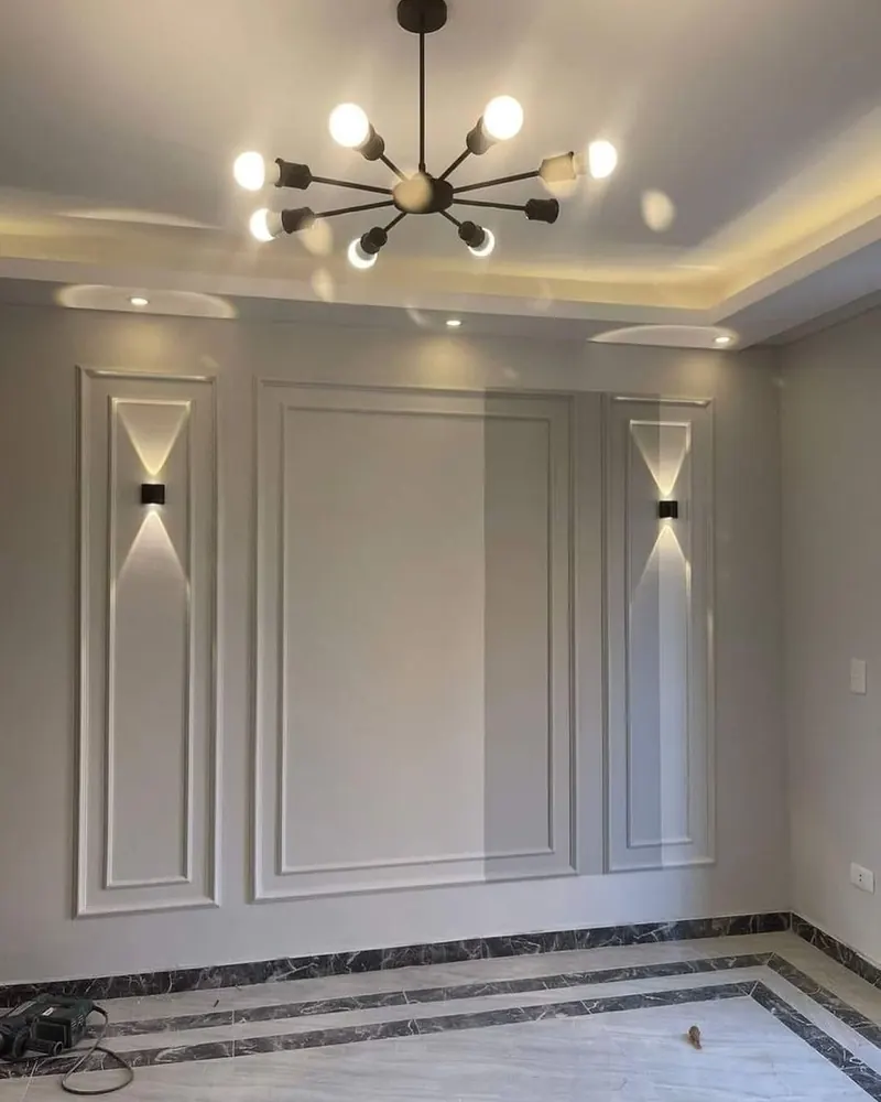 Wall moulding work