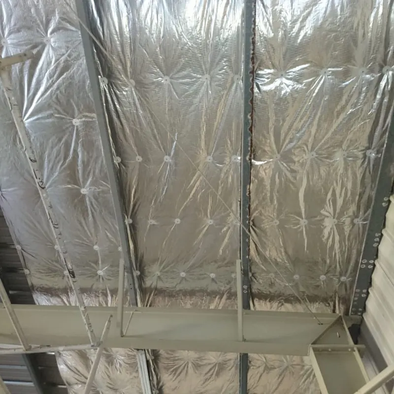 Warehouse heat insulation — Al Quoz — detail